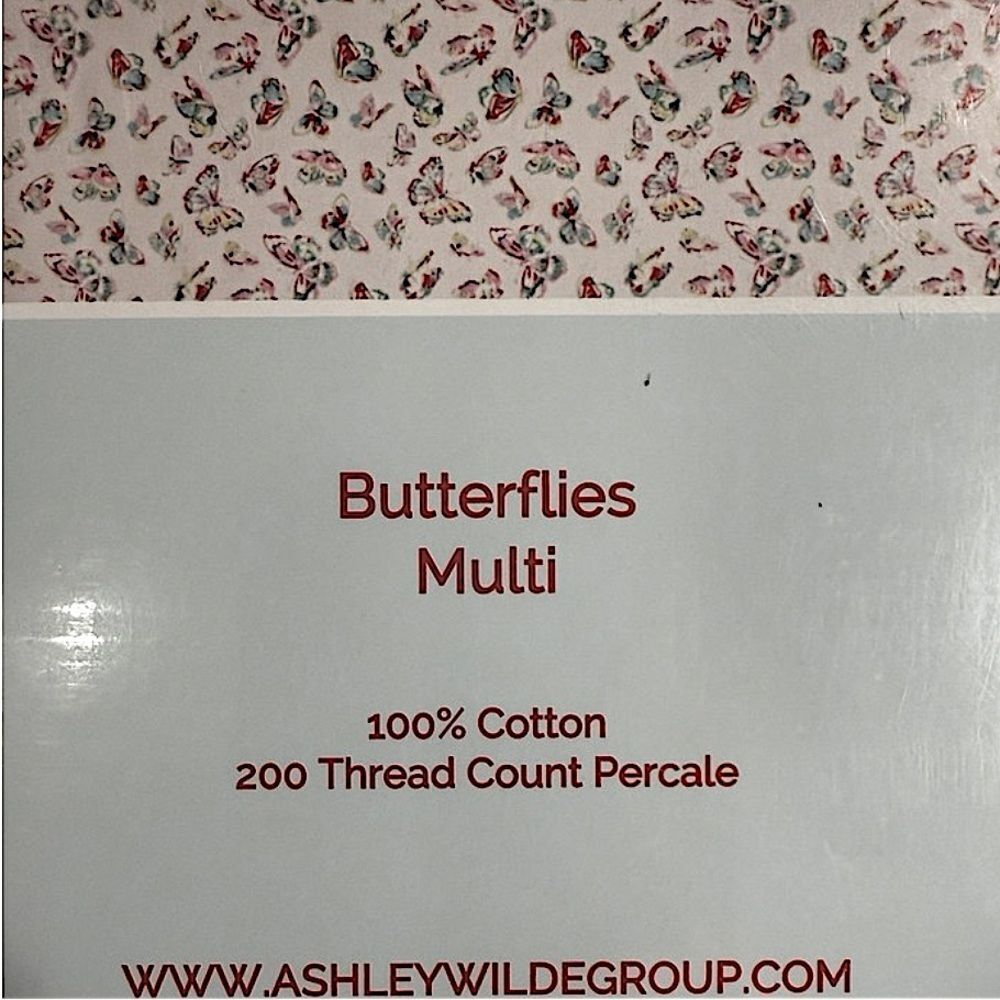 Cath Kidston Colorful Butterflies 🦋 Queen Sheet Set - Picture 4 of 5